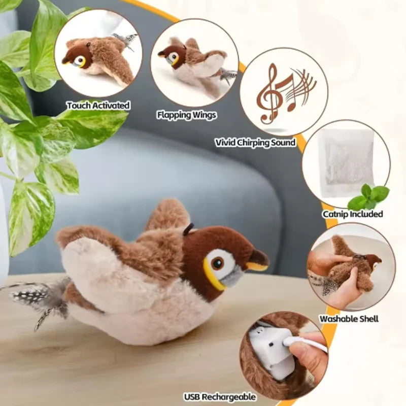Hot Simulated Bird Cat Toy