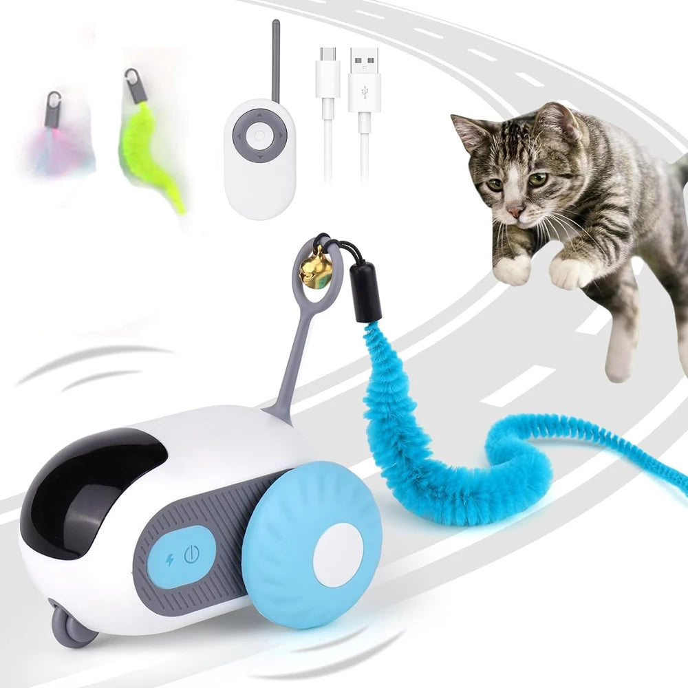 Smart Cat Toy 2-in-1 Moving Car