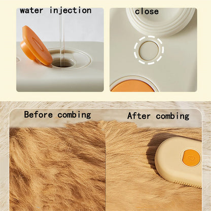 Electric Pet Steam Brush