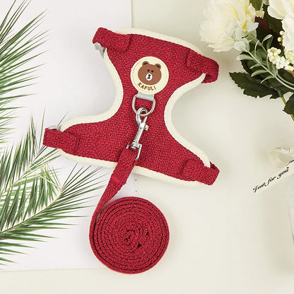 Rabbit Harness Leash Set
