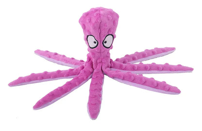 Plush Octopus Dog Toy
